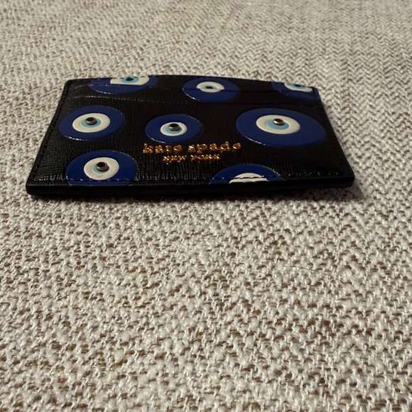 Kate Spade Morgan Evil Eye Embellished Cardholder - Picture 4 of 7